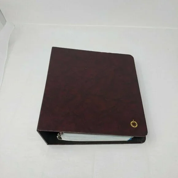 1999 Franklin Covey Fdp 19079 Classic Time Management Storage Binder