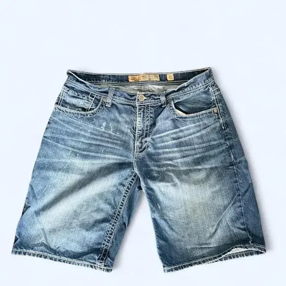 BKE Derek Distressed Denim Jorts – Men’s Size 36