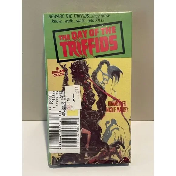 Good Times Home Video VHS Day of the Triffids 1985 Horror Movie‎