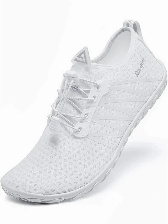 Racqua Quick-Dry Barefoot Water Shoes White Like New