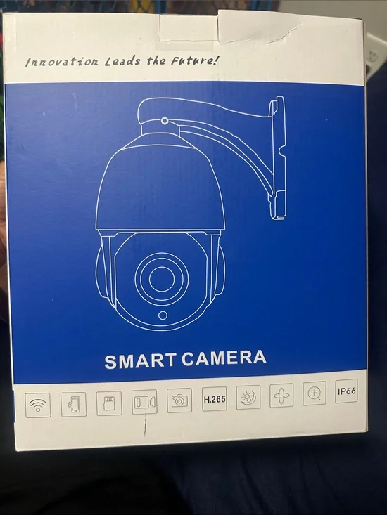Smart Camera Outdoor Dome Security Camera - white