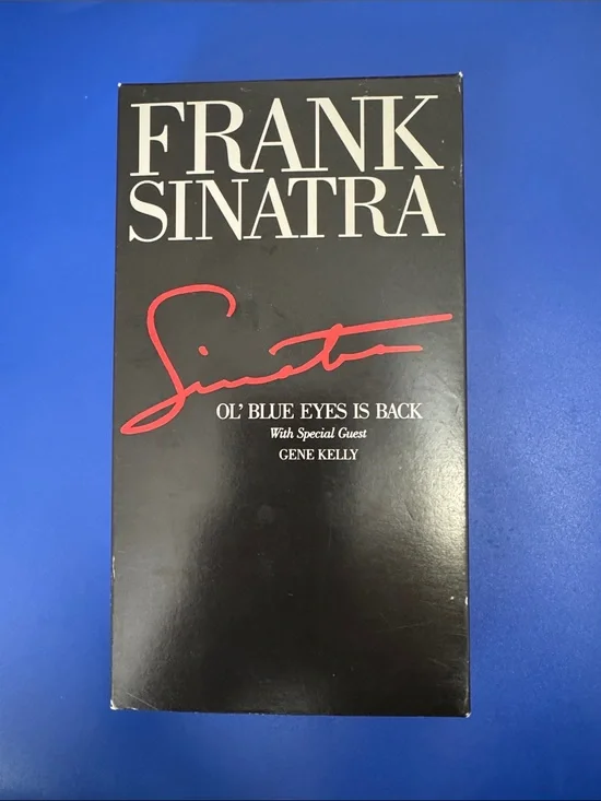 Vintage Frank Sinatra: Ol' Blue Eyes Is Back VHS (1990 Warner Reprise)
