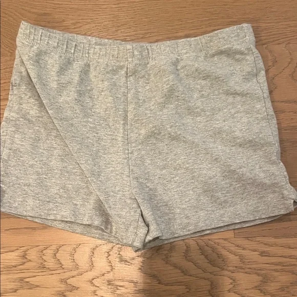The Children's Place Heather Gray Knit Shorts