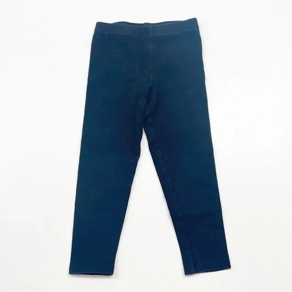 The Children's Place little girls black leggings