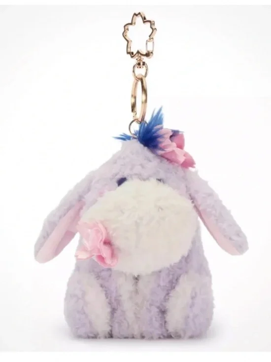 Disney store Japanese sakura cherry blossom eeyore keychain