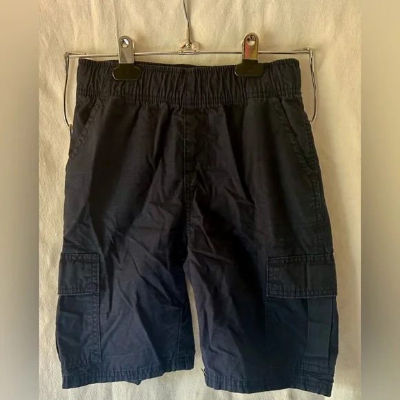 The Children’s Place Navy Blue Cargo Shorts Boys Size 8 School Uniform