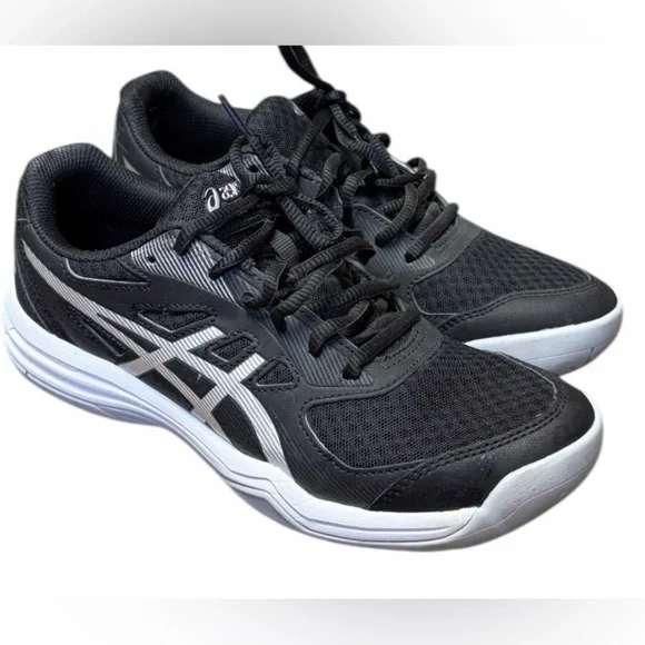 ASICS Upcourt 5 Women’s Size 8 Volleyball Shoes Black Sneakers