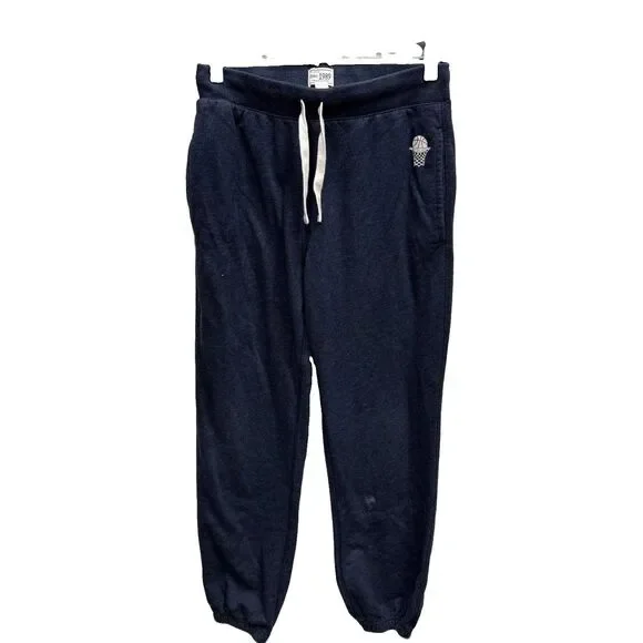The Childrens Place Boys XL 14 Navy Blue Fleece Joggers Pockets Drawstring