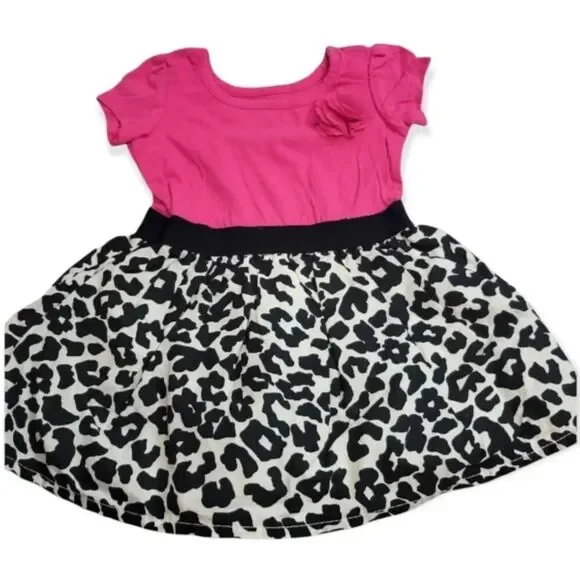 Children's Place leopard dress 9-12mo