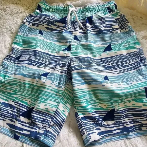 Children's Place Sport Shark Swim Trunks