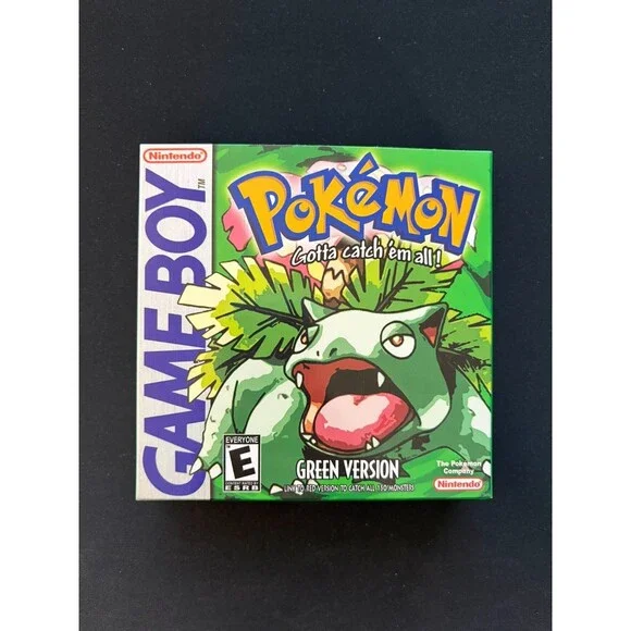 NEW RARE Pokémon Green Version GBC In Box Tested Saves FAST SHIP