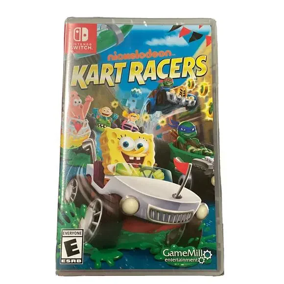 Nickelodeon Kart Racers Racing Game Nintendo Switch BRAND NEW FACTORY SEALED‎