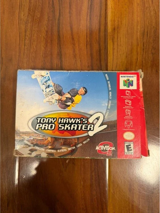 Tony Hawk's Pro Skater 2 - Nintendo 64 (N64) - Genuine - Box Only