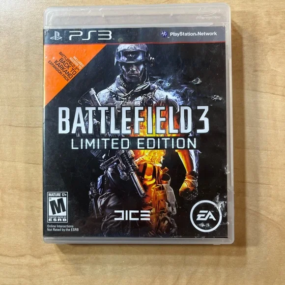 Battlefield 3 Premium Edition (Sony PlayStation 3, 2012) With Manual PS3 Game