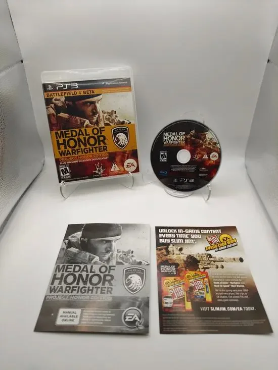 Medal of Honor Warfighter Project Honor PS3 CIB