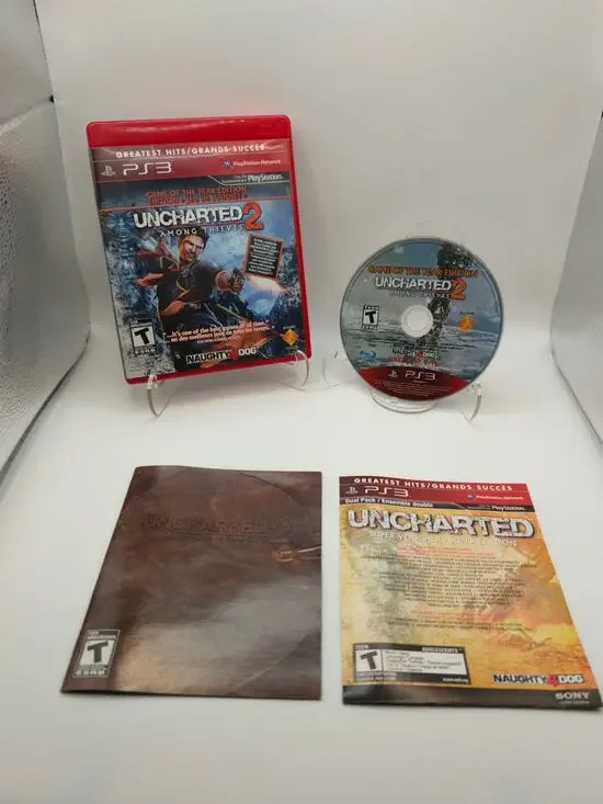 Uncharted 2 Among Thieves GOTY PS3 CIB Complete