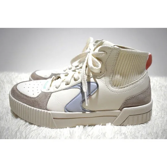 Skechers Jade Cruise Natural Multicolor Court Classics Sneaker - Women's Size 8