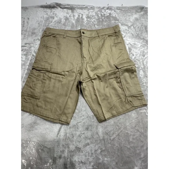 Directv Direct Tv Cargo Shorts Men's Size‎ 42 Beige Khaki Straight Leg Brand New
