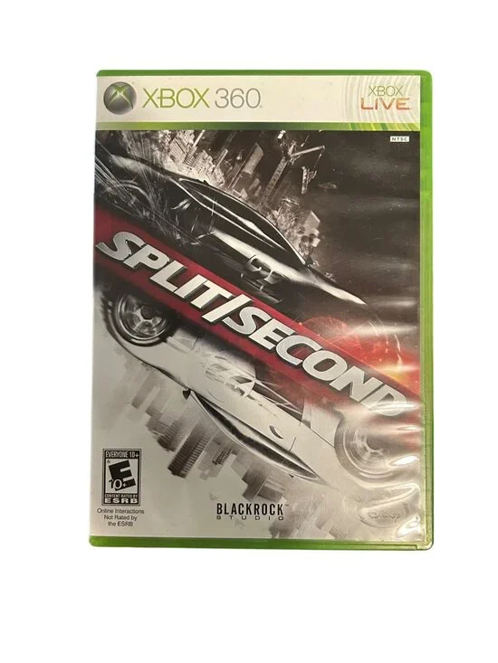 Split/Second Xbox 360 Game Complete With Case no Manual video gaming