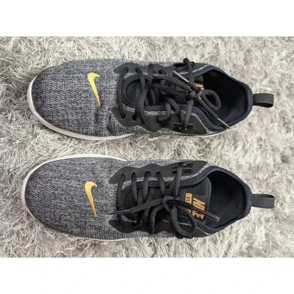 Nike Flex TR 9 Womens Training Shoes Black‎ Gold AQ7491-003 Size 8