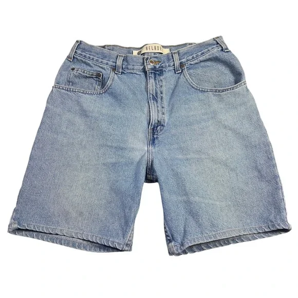 Vtg Arizona Denim Shorts Mens 33 Cyber‎ Y2k Retro Summer Casual Peppy Everyday