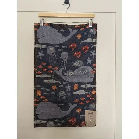 NWT Ekelund Towel Hubert 16x24 Made Sweden 100% Organic Cotton Veronica Seipel