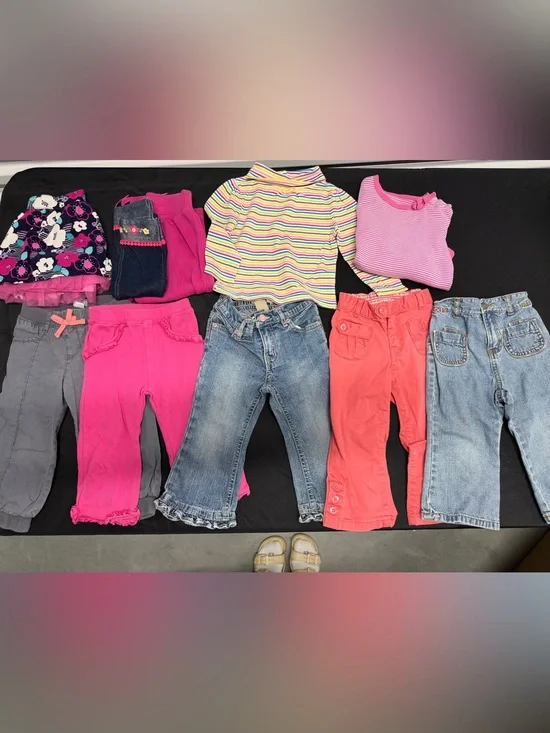 Toddler Girl Vintage Y2K Clothes Bundle