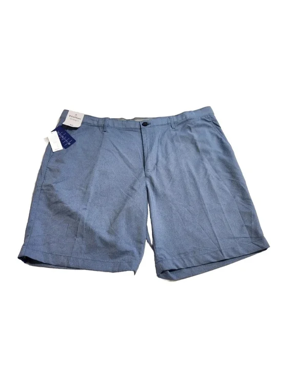 Caribbean Men's Size 42 Performance Shorts Waist Blue Stretch NWT 07