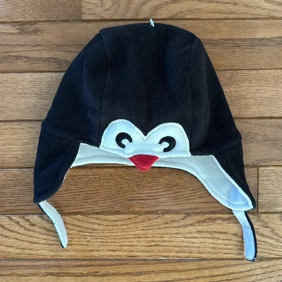 🐧 NWT Children’s Place Winter Hat Penguin Hat 12-18 months toddler boys girl new