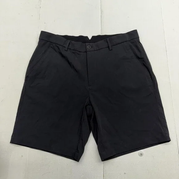 Dunning Shorts Mens 34 Black 9 Inch Inseam Golf Performance Stretch Lightweight