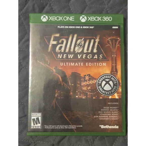 Fallout New Vegas Ultimate Edition Xbox One Xbox 360 Greatest Hits