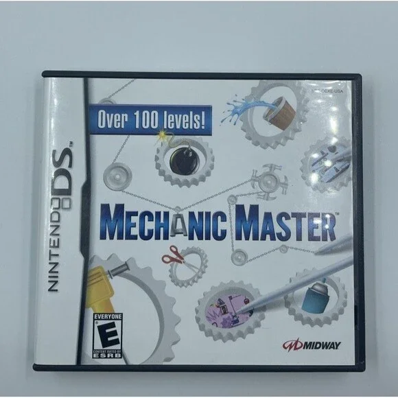 MECHANIC MASTER Nintendo DS -NO GAME- Box Case And Manual Only!