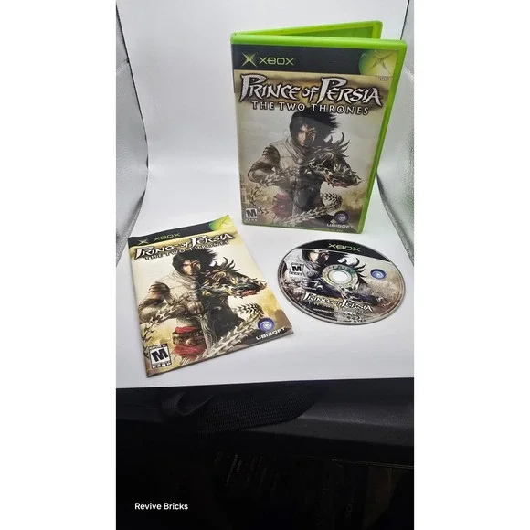 Prince of Persia: The Two Thrones (Xbox 2005) CIB‎ Complete Tested Working Great