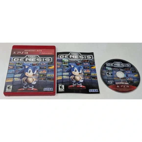 Sonic's Ultimate‎ Genesis Collection - PlayStation 3 (PS3) - Complete (CIB)