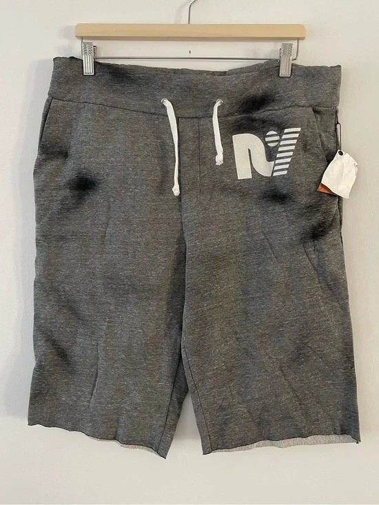 Rebel Yell Long Tie Dye Sweat Shorts Size L