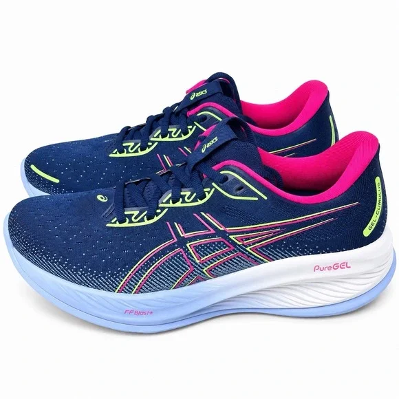 ASICS Gel-Cumulus 26 Blue Expanse Pink Rave 1012B738-400 Women's Size 11 Running