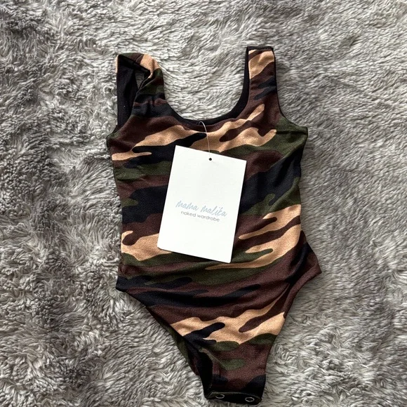 Naked Wardrobe Camouflage Kids Bikini