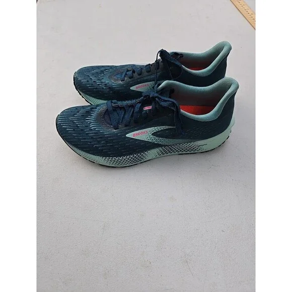 Brooks Womens hyperion tempo 1203281B491 Running Shoes Sz 10.5 Teal Blue