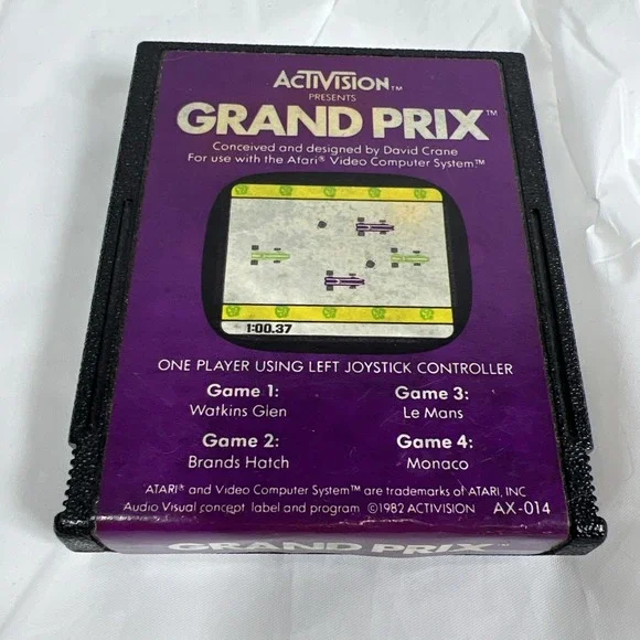 Atari 2600 Grand Prix Not‎ Tested