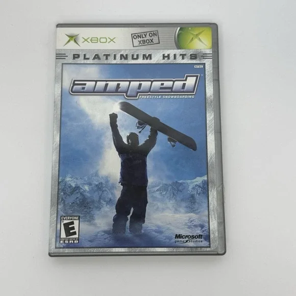 Amped: Freestyle Snowboarding (Microsoft Xbox, 2002)‎ CIB w/ Manual Tested Works