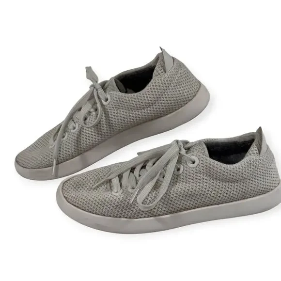 Allbirds Tree Runner Casual Sneakers, White, Synthetic, Women's 8