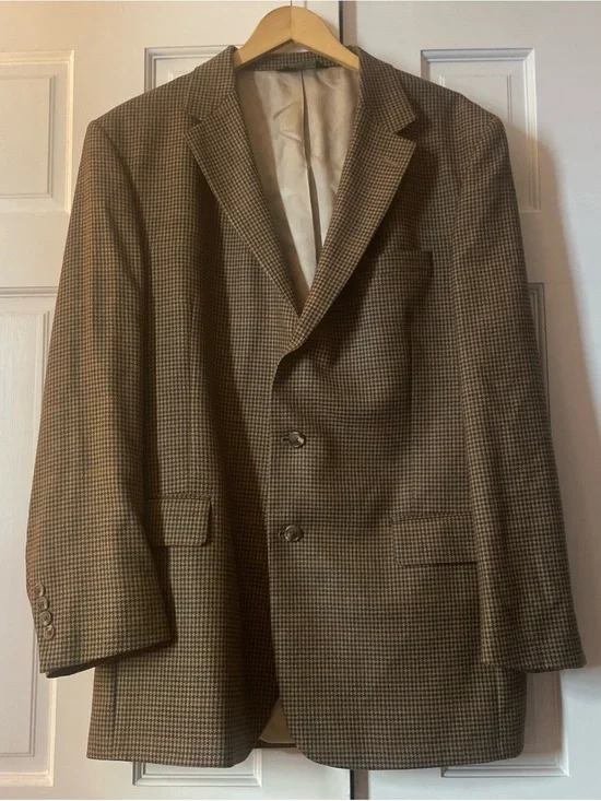 Vintage 2006 Jos. A‎ Bank 100% Wool Blazer Men’s Size 44L