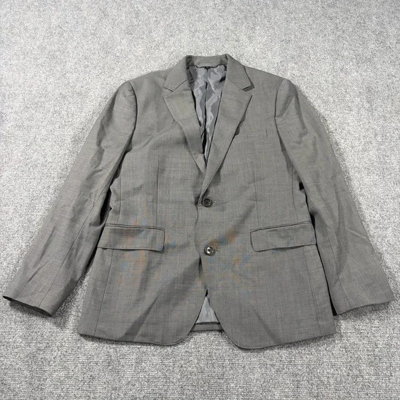 Bonobos Blazer Mens 38R Gray Wool Blend Sports Coat Standard Notch Preppy