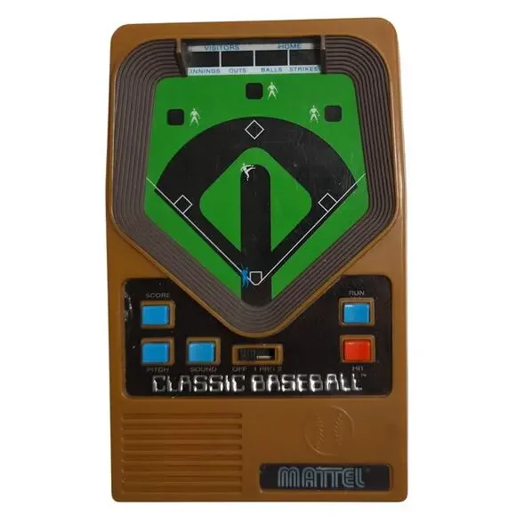 Vintage Matte Tested And Working Classic Baseball Handheld Game 2001 Pre-owned