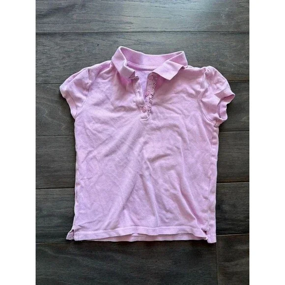 Children’s Place Girls Pink Polo