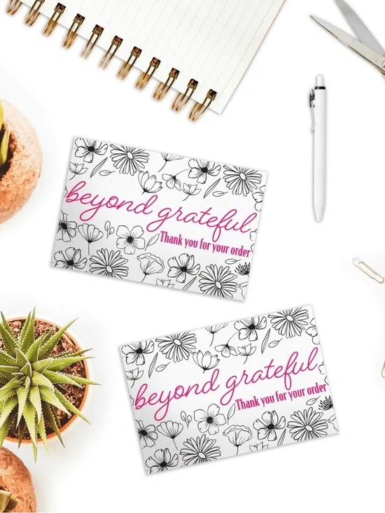 20 Thank You Cards