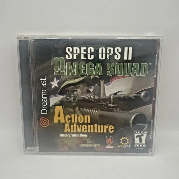 Spec Ops II Omega Squad Sega Dreamcast 2000 CIB Complete w Manual VGC