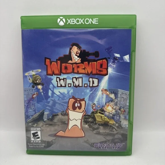 Worms W.M.D Xbox One 2016 Near Mint Disc