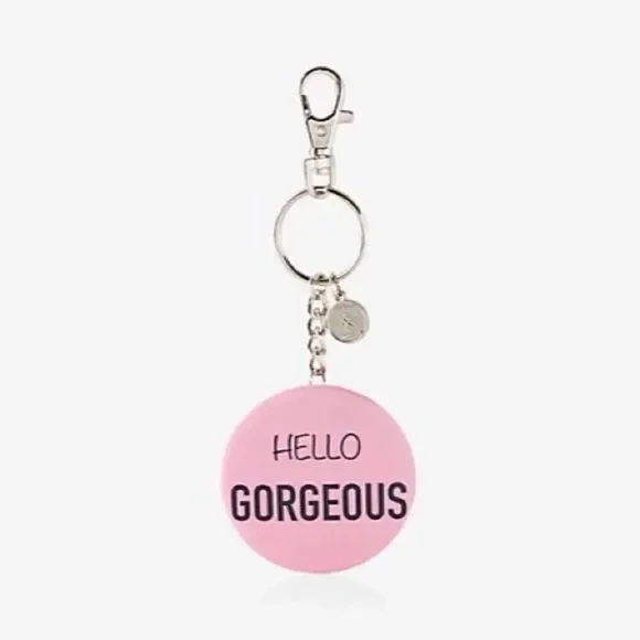 ✨HP✨Hello Gorgeous Keychain And Bag Charm✨