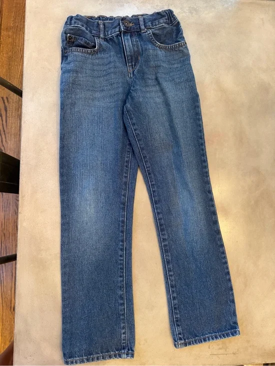 Classic Boy’s Blue Straight-Leg Jeans
